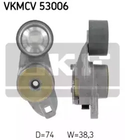 VKMCV 53006 SKF Натяжной ролик, поликлиновойремень